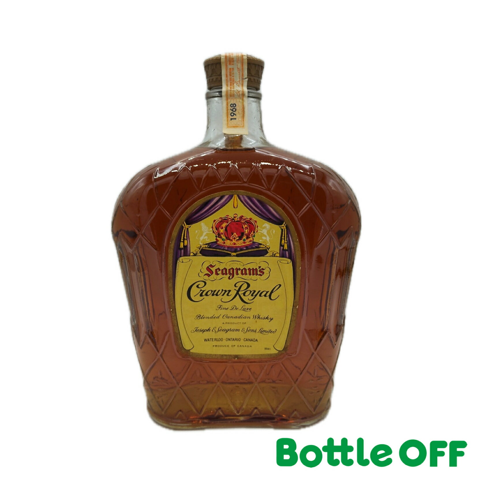 クラウンローヤル 1968 Crown Royal 1968 40％ オールドボトル ヴィンテージウイスキー【二次流通品】