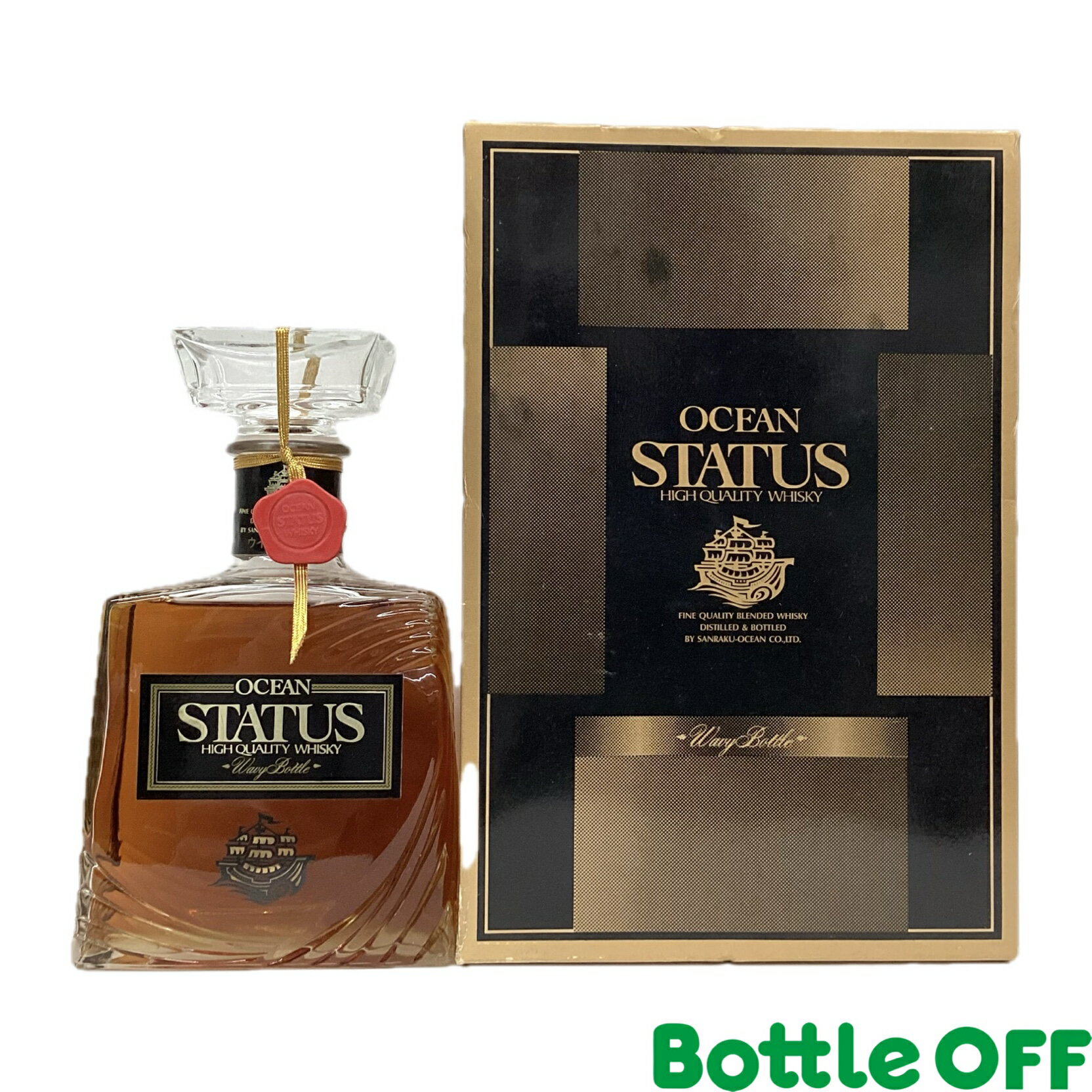 オーシャン ステータス 80年代 Ocean Status 80s 720ml 43% オールドボトル ヴィンテージウイスキー 【..