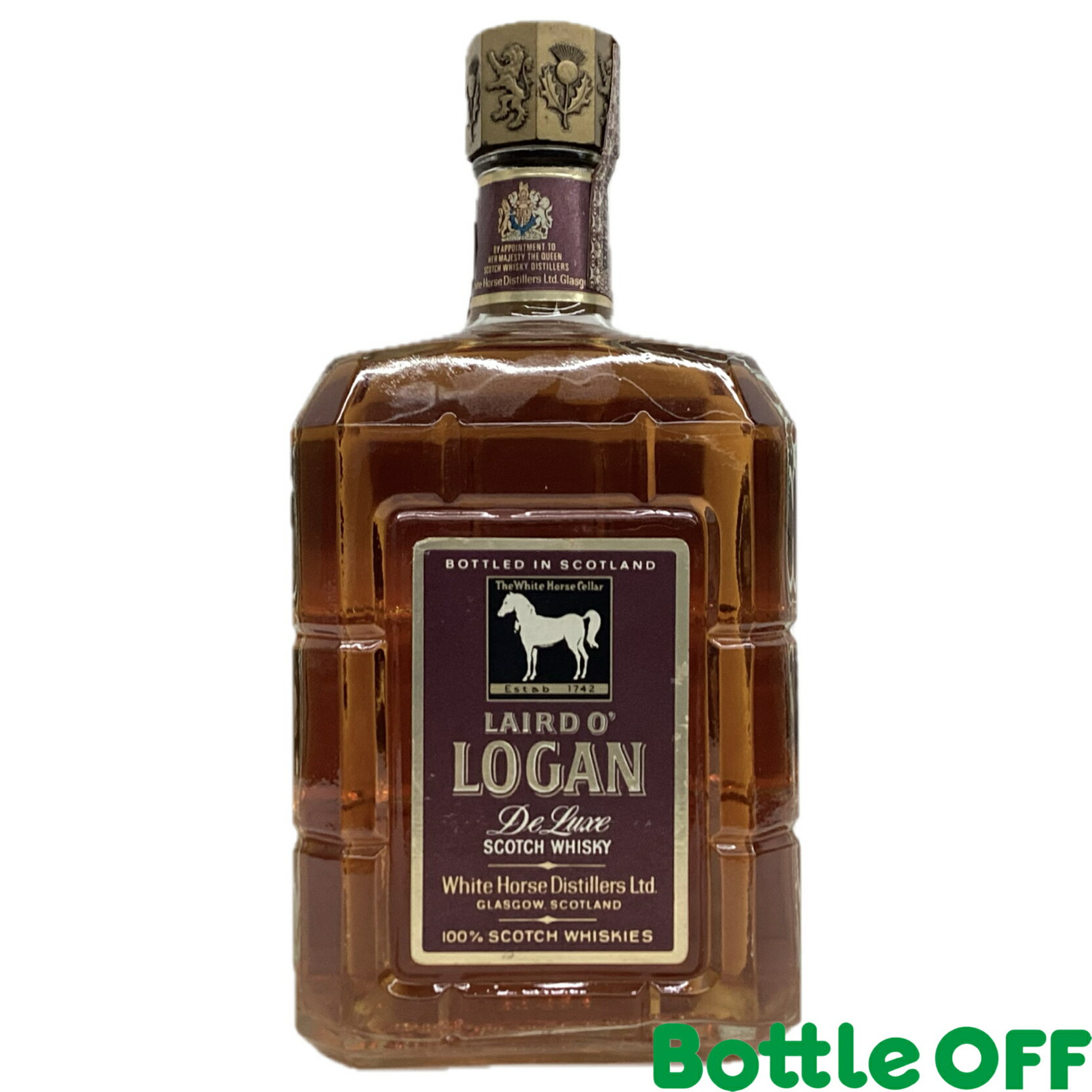 ローガン デラックス 70年代 760ml 43％ LOGAN De Luxe 70s オールドボトル ヴィンテージウイスキー【..