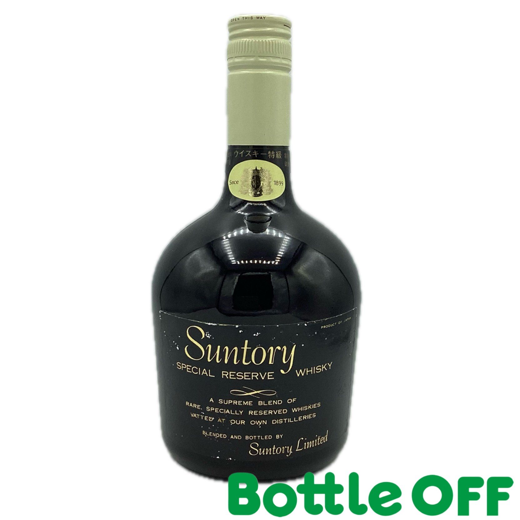 サントリー リザーブ 1979年以降 特級表記 43% 760ml Suntory Reserve オールドボトル ヴィンテージウイスキー【二次流通品】(4.0)