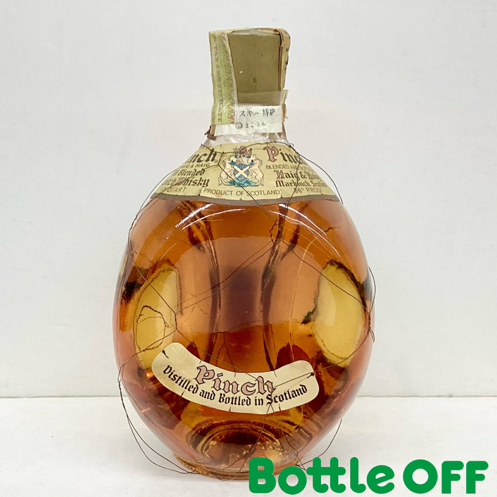 ピンチ 70s 特級表記 　Pinch 70s 　760ml 43％　オールドボトル ヴィンテージウイスキー【二次流通品】(4.0)