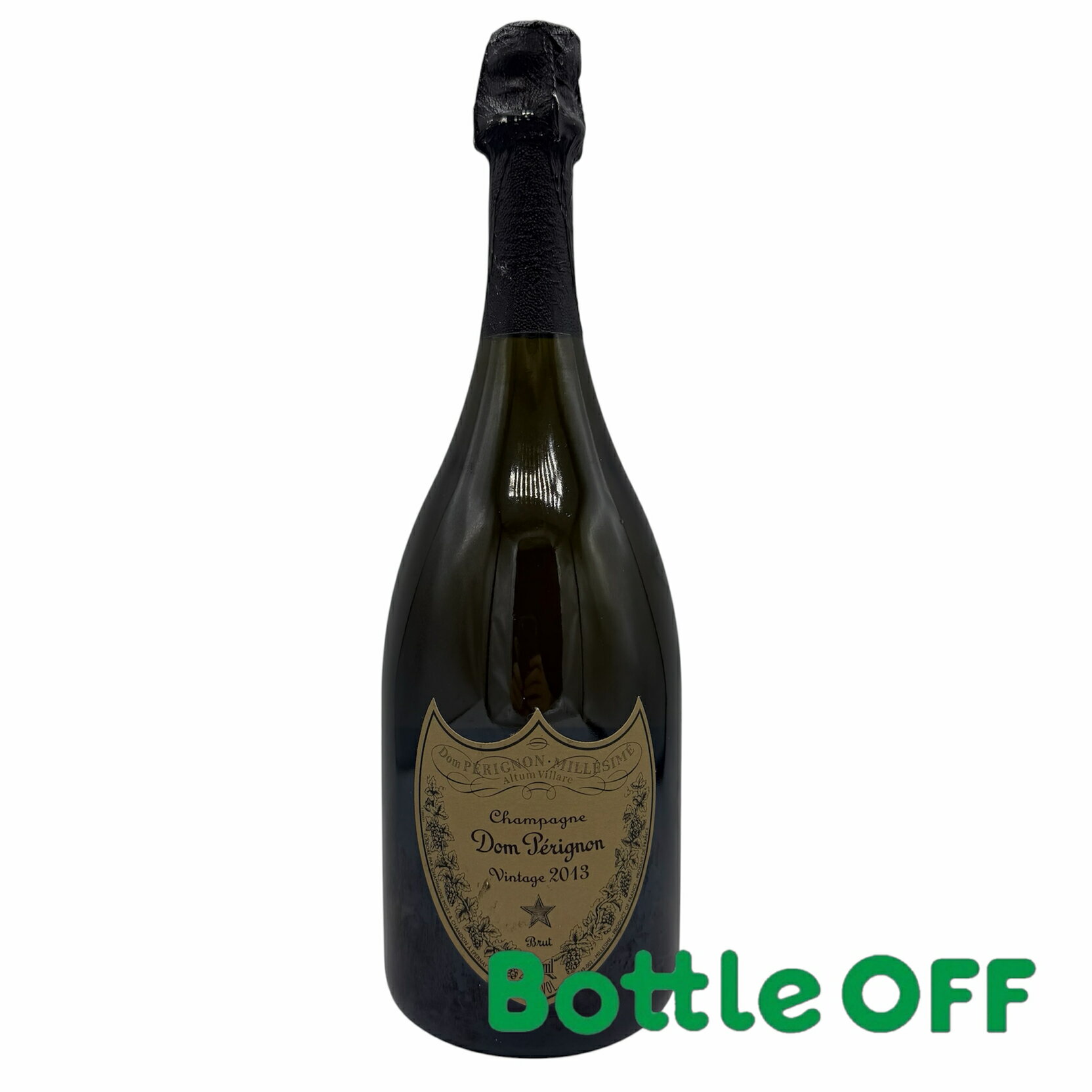 ドンペリニヨン ホワイト ブリュット 白 2013 ※箱無し 12.5% 750ml Dom Perignon BRUT WHITE 2013 シャンパン シャンパーニュ 【二次流通品】