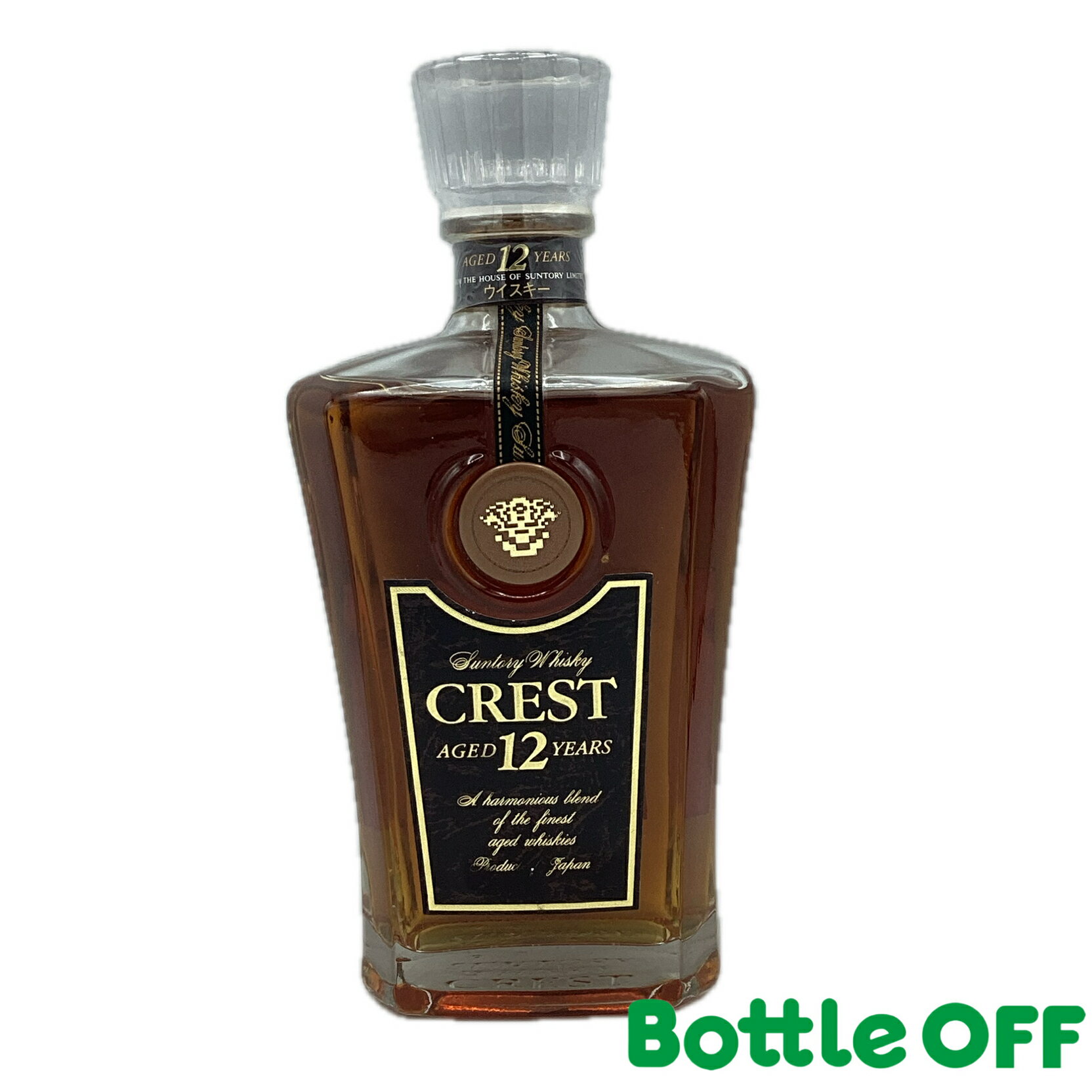 サントリー クレスト 12年 43 700ml SUNTORY CREST 12YEARS オールドボトル ヴィンテージウイスキー【二次流通品】