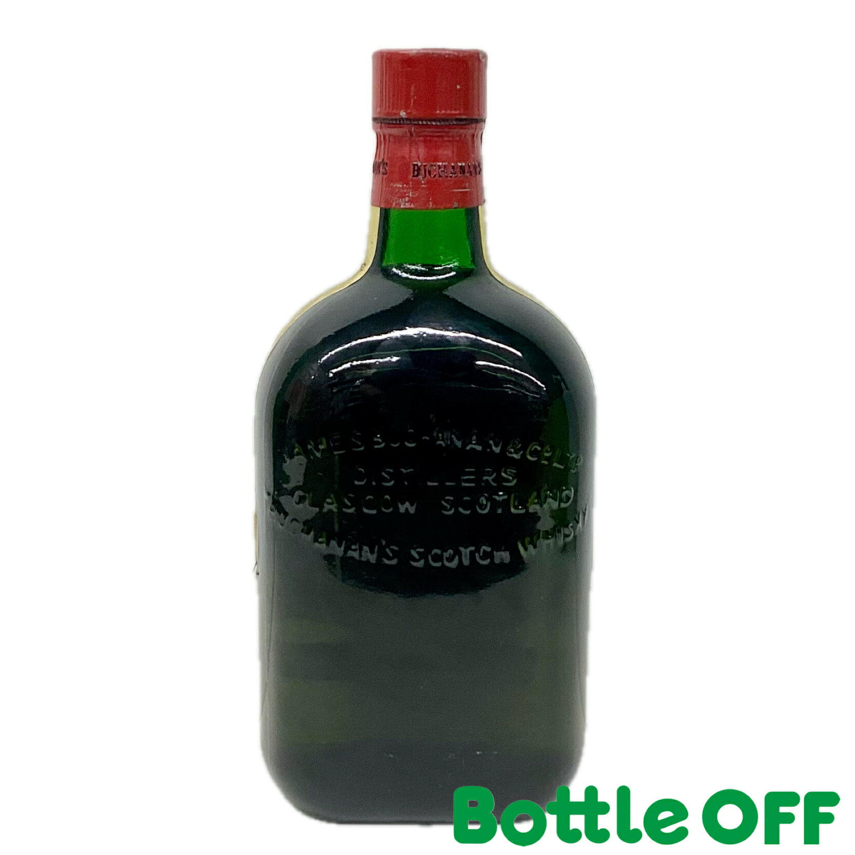 BO楽天市場店のブキャナンズ デラックス ファイネスト　70～80年代　BUCHANAN'S de luxe FINEST BLENDED WHISKY　750ml 43%　ブレンドスコッチウイスキー オールドボトル ヴィンテージウイスキー 【二次流通品】｜アングル2
