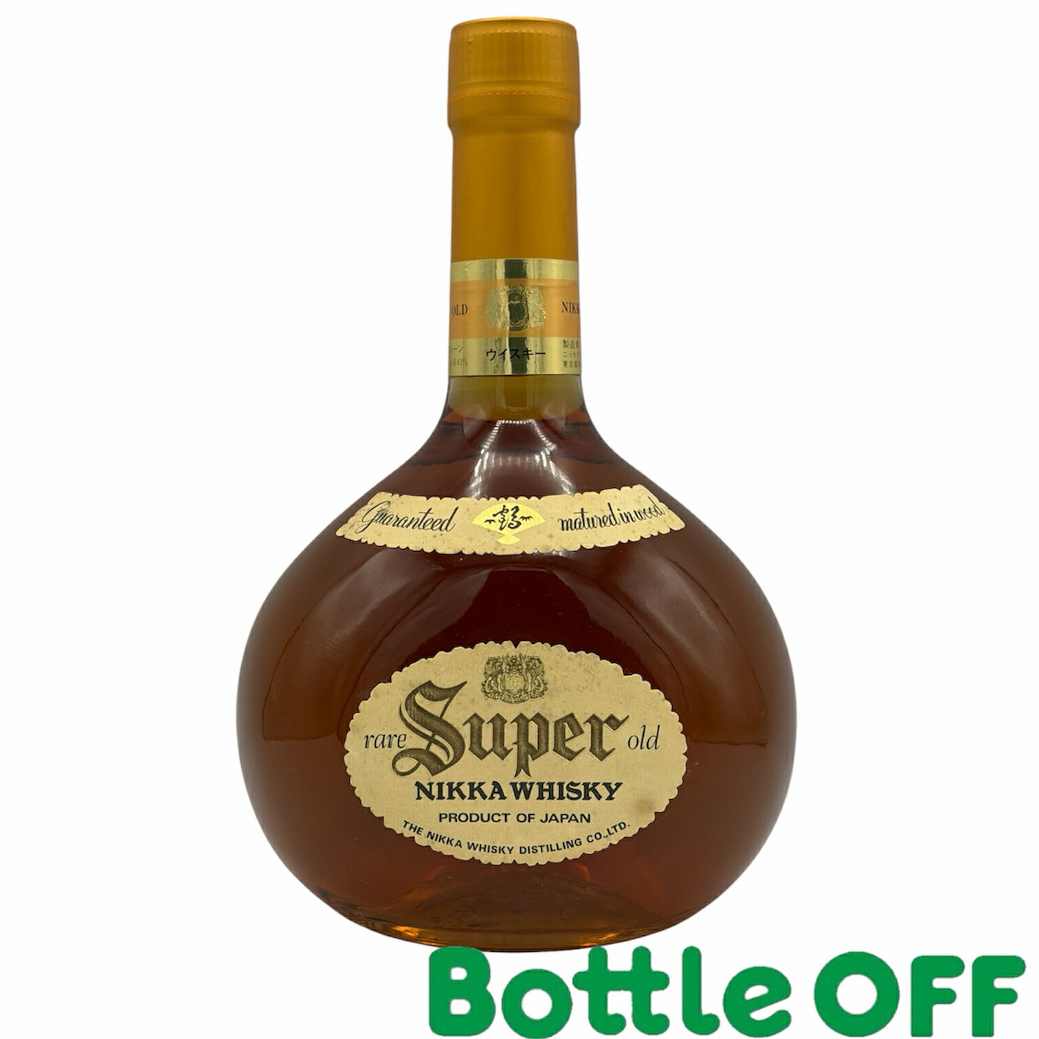 スーパーニッカ&nbsp;スーパーニッカ レアオールド 43% 750ml Supper NIKKA rare old オールドボトル ヴィンテージウイスキー【二次流