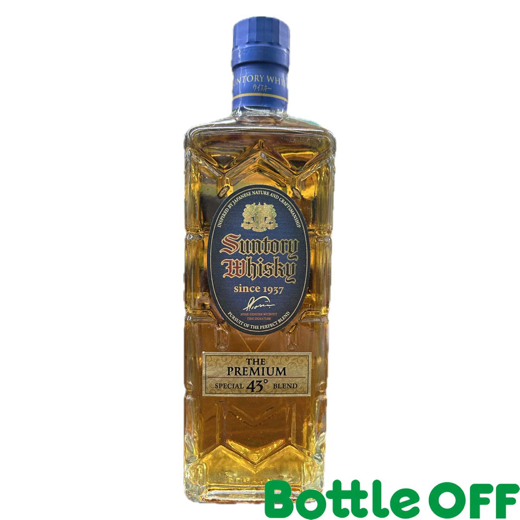 サントリー プレミアム角瓶 43% 700ml Suntory Premium Kaku オールドボトル ヴィンテージウイスキー【二次流通品】