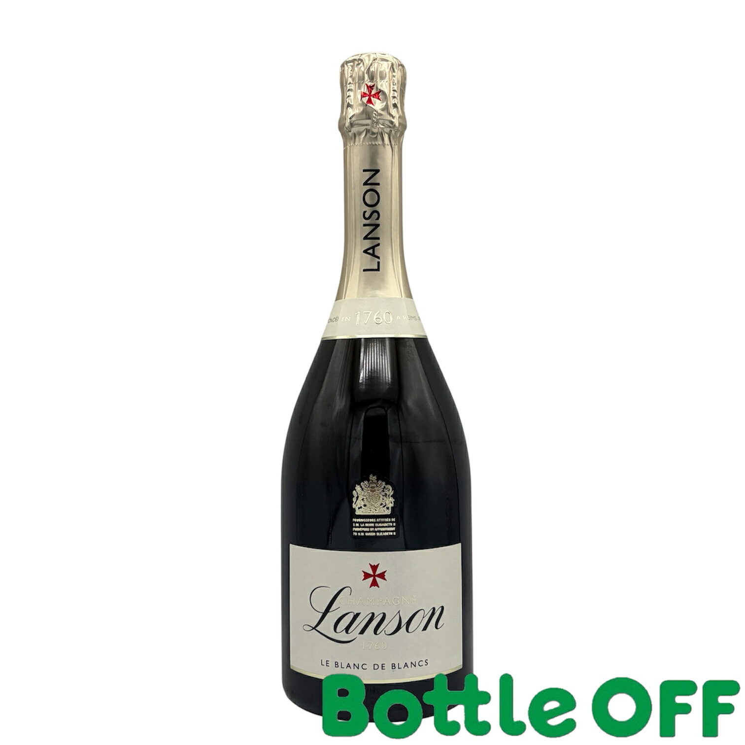 ランソン ブラン ド ブラン 12.5% 750ml Lanson BLANC DE BLANCS CHAMPAGNE シャンパン シャンパーニュ【二次流通品】 oldbottle-10001599 BO楽天市場店 パッケージ画像