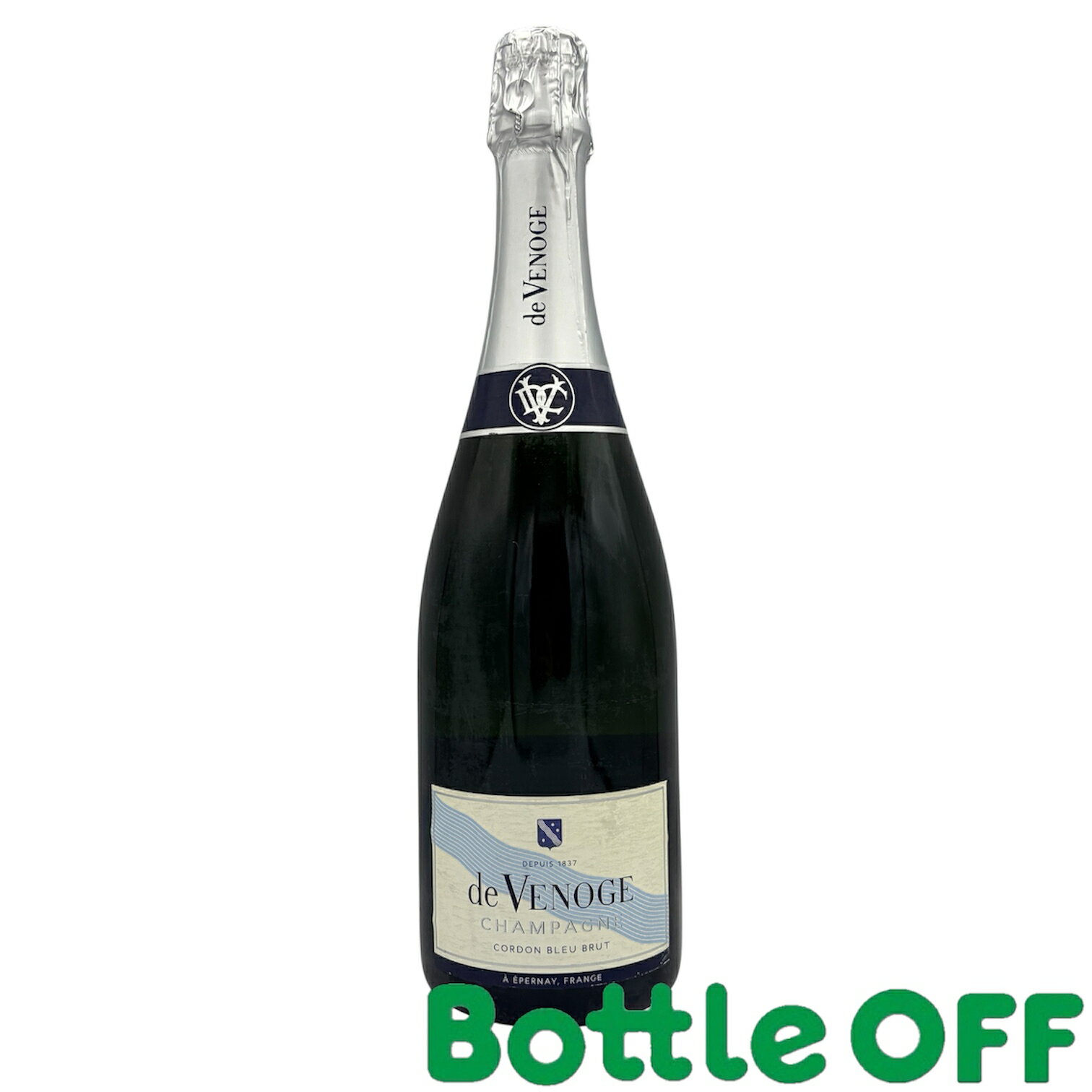 ドゥ ヴノージュ コルドン ブルー ブリュット 12% 750ml de VENOGE CORDON BLEU BRUT CHAMPAGNE シャンパン シャンパーニュ【二次流通品】