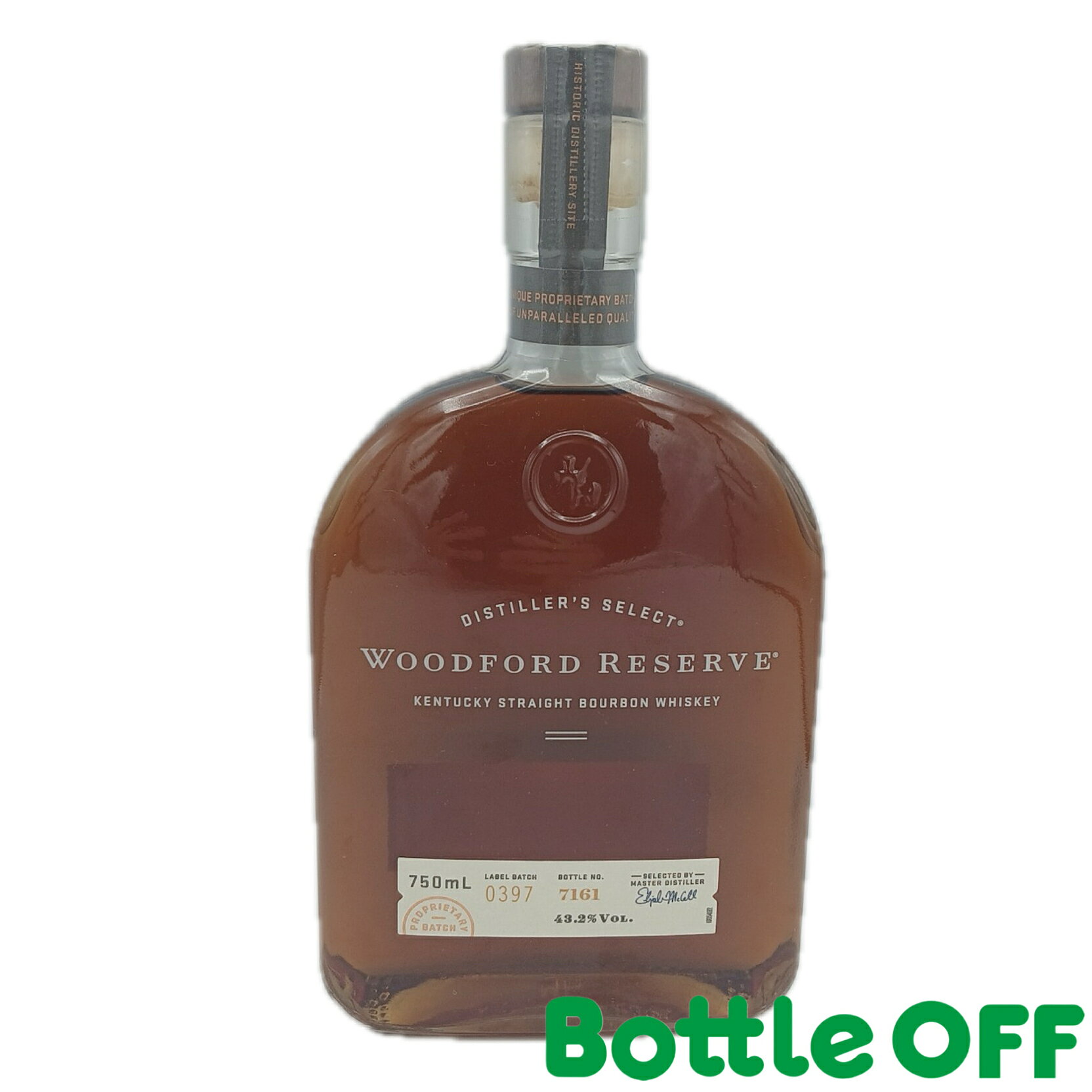 ウッドフォードリザーブ ディスティラーズセレクト 750ml 43.2％ Woodford Reserve Distiller's Select バーボンウイスキー【二次流通品】