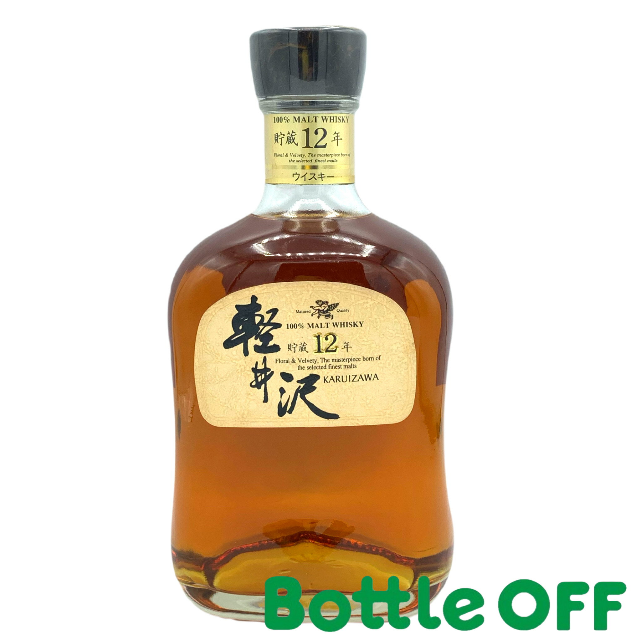 メルシャン 軽井沢 12年 モルト ウイスキー 40％ 700ml KARUIZAWA MALT WHISKY【二次流通品・箱無し・バックラベルダメージ有】