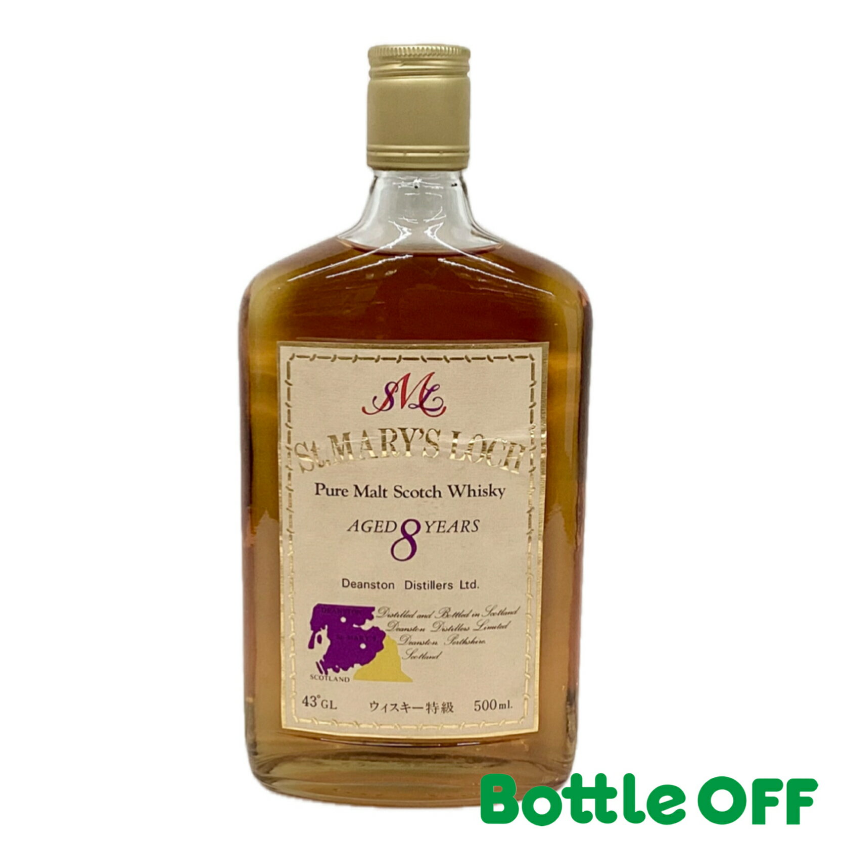 セント・メアリーズ・ロッホ 8年 特級 43% 500ml 80年代　St.Mary''s Loch 8years 80s　スコッチウイス..