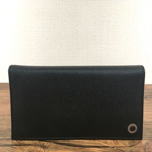 【中古】 送料込み！ 未使用品 BVLGARI 長財布 30398 ブラック 箱付き ☆プレゼント...