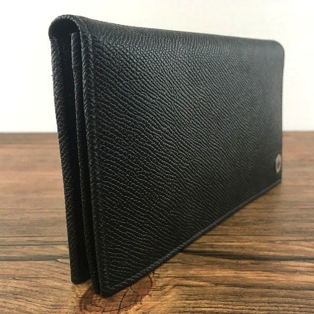 【中古】 送料込み！ 未使用品 BVLGARI 長財布 30398 ブラック 箱付き ☆プレゼント...