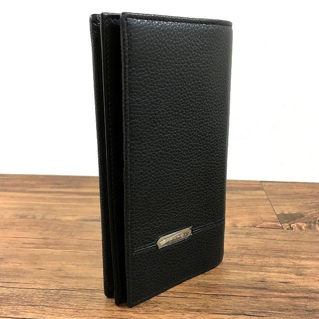 【中古】 送料込み！ 未使用品 BVLGARI 長財布 284708 オクト ブラック 箱付き ☆プ...