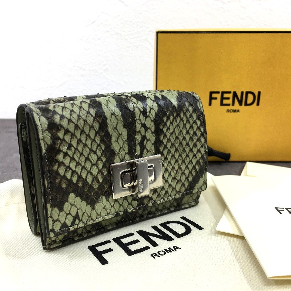 楽天市場】レディース財布(ブランドフェンディ・カラーグリーン 楽天市場】レディース財布(ブランドフェンディ・カラーグリーン