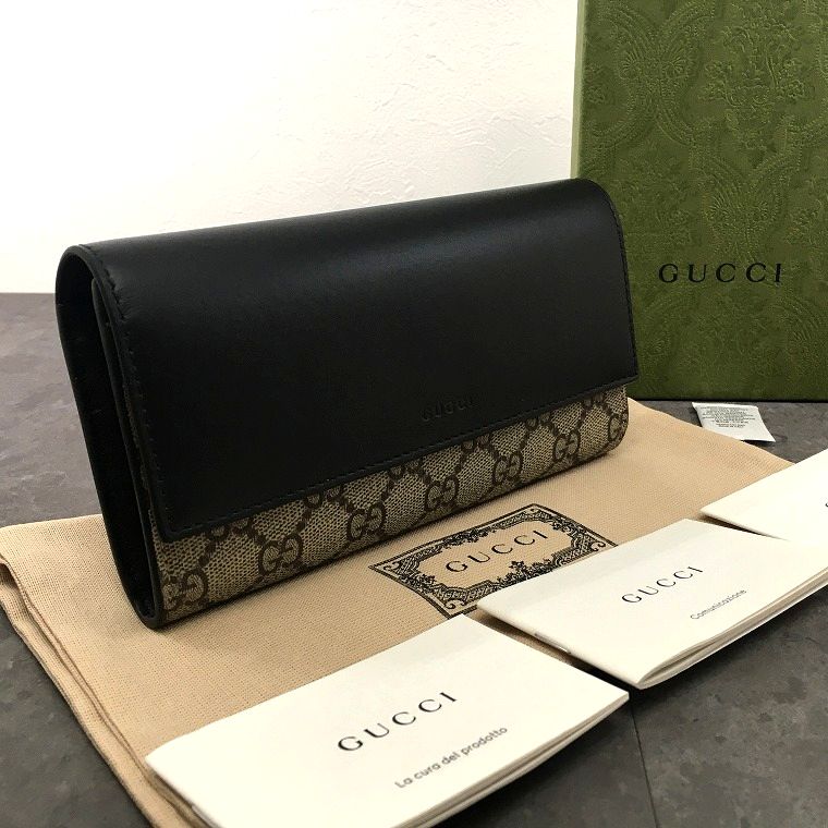 【未使用 美品】GUCCI メンズ 長財布 GUCCI（グッチ） 財布 長財布 メンズ 新作 ラウンドファスナー長財布