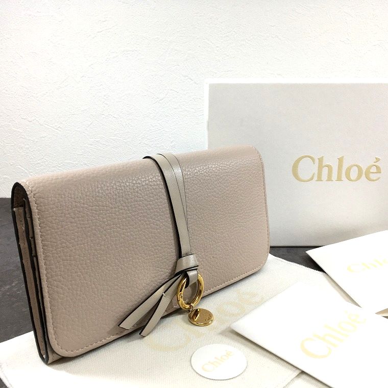 Rakuten - 【中古】 送料込み！ 極美品 chloe ベージュ レザー 箱付き 58