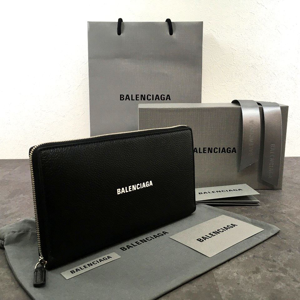 中古品★バレンシアガ レザー長財布 楽天市場】バレンシアガ 長財布(メンズ財布|財布・ケース