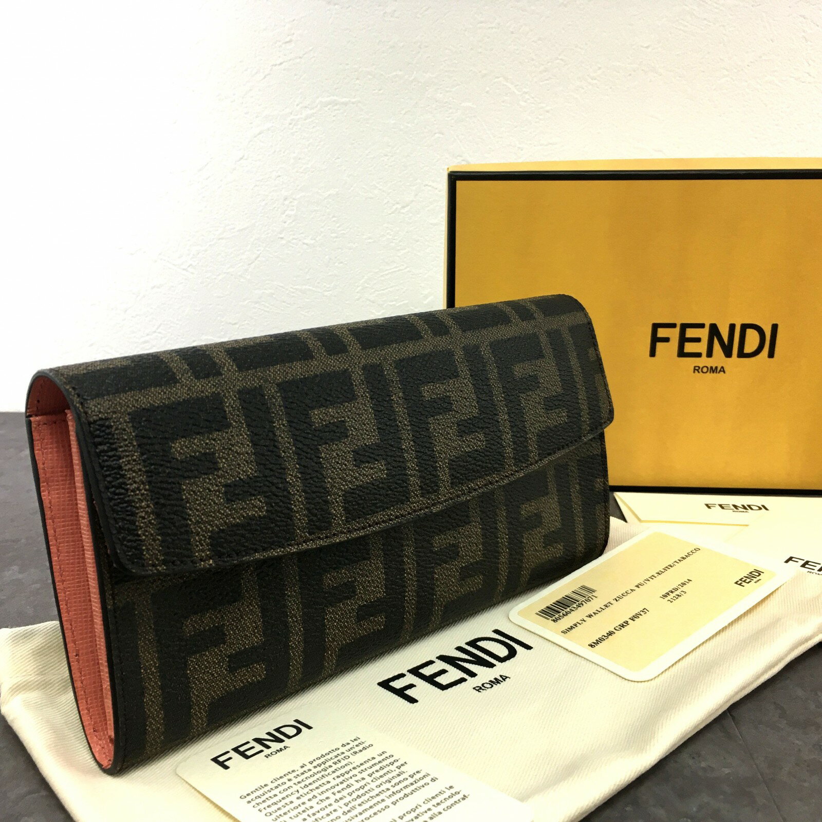 フェンディ バイ ザ ウェイ ズッカ コーティング長財布 楽天市場】fendi 長財布 未使用 ズッカの通販