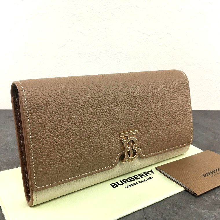 送料込み！ 未使用品 BURBERRY 長財布 ベージュ BT 172