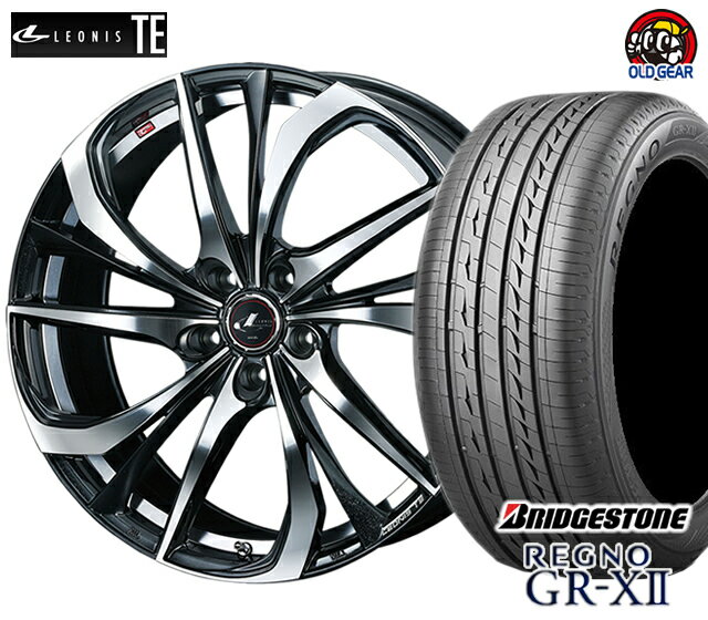 ウエッズ レオニスTE タイヤ・ホイール 新品 4本セット ブリヂストン レグノ GR-X2 215/45R17 パーツ バランス調整済み！ taiya