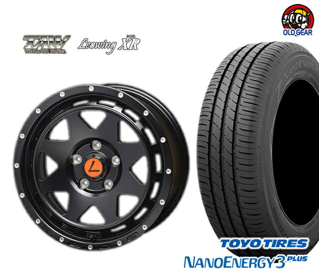 トライアルファ Leowing XR レオウィング クロス タイヤ・ホイール 新品 4本セット トーヨータイヤ ナノエナジー 3 プラス 215/60R16 パーツ バランス調整済み！ taiya