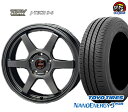 トライアルファ J-TECH S-6 ジェイテック S-6 タイヤ・ホイール 新品 4本セット トーヨータイヤ ナノエナジー 3 プラス 205/45R17 パーツ バランス調整済み！ taiya