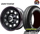 【ハイエース200系/キャラバン タイヤ ホイール 新品 4本セット】◆DAYTONA デイトナ ホイール◆195/80R15新品GOODYEAR グッドイヤー NASCAR ナスカー 【バランス調整済み！】 taiya