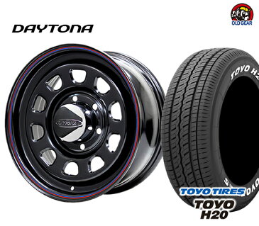 【ハイエース200系/キャラバン タイヤ ホイール 新品 4本セット】◆DAYTONA デイトナ ホイール◆195/80R15新品TOYO トーヨー H20 【バランス調整済み！】