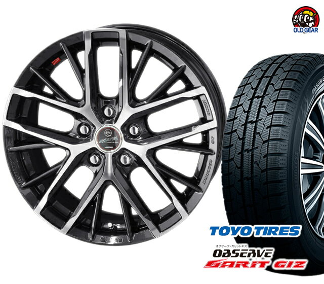 トーヨータイヤ ガリット GIZ ギズ 215/60R16 スタッドレス タイヤ・ホイール 新品 4本セット スマック レヴィラ パーツ バランス調整済み！ taiya