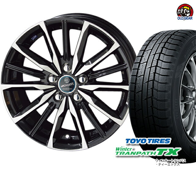 トーヨータイヤ ウィンタートランパスTX 205/70R15 スタッドレス タイヤ・ホイール 新品 4本セット スマック ヴァルキリー パーツ バランス調整済み！ taiya