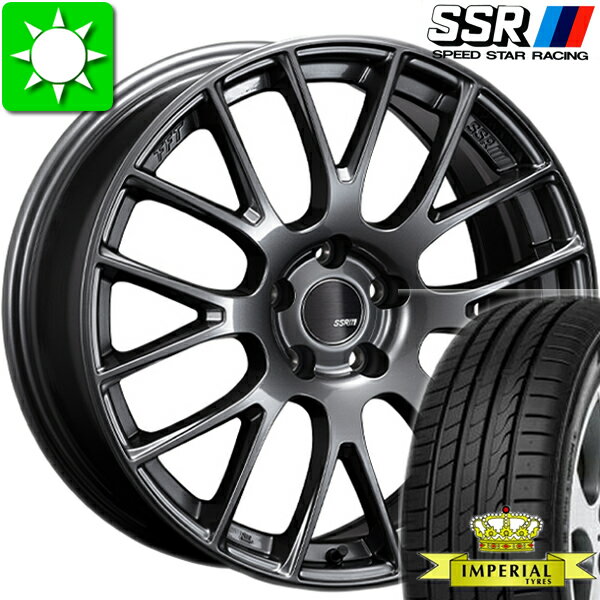 205/45R17 インペリアル エコスポーツ2 新品サマータイヤ ホイール 4本セット タナベ SSR GT V04 バランス調整済み taiya