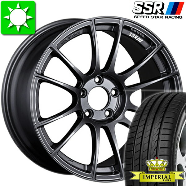 225/40R18 インペリアル エコスポーツ2 新品サマータイヤ ホイール 4本セット タナベ SSR GT X04 バランス調整済み taiya