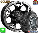 215/70R16 100/97R LRC RWLBF Goodrich All-Terrain T/A KO2 zCg^[Vi T}[^C zC[4{Zbg}[eMA MG GOLEM16C` 7.0J 5H114.3BLACK~MACHINING LIP taiya