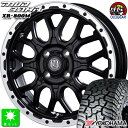 LT165/65R14 81/78Qヨコハマ ジオランダー X-AT G016新品 サマータイヤ ホイール4本セットインターミラノ マッドバーン XR-800M 14インチ 4.5J 4H100MBK/RP組込み済 バランス調整済 taiya