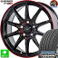 215/60R16 ȡ衼 ץ CL1 SUV ʥޡ ۥ 4ܥå ۥåȥå Gԡ P-05R ֥ååɥꥢ(BK/RED) 16 5H100 ȹߺ ХĴ taiya