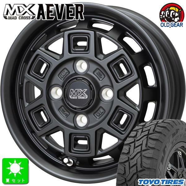 145/80R12 80/78(145R12 6PR)ȡ衼 ץ󥫥ȥ꡼ R/T ޡ ۥ4ܥåȥޥåɥ  AEVER12 4.00B 4H100ޥåȥ֥åȹߺ ХĴ taiya