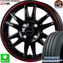 195/50R15 トーヨータイヤ ナノエナジー 3 プラス 新品サマータイヤ ホイール 4本セット ホットスタッフ クロススピード CR6 GGM/R 15インチ 4H100 組込み済 バランス調整済 taiya