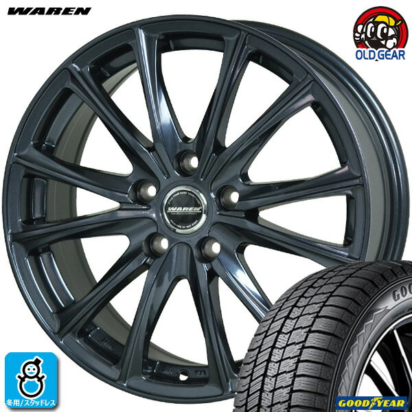 【2023年製】205/65R16 95Qグッドイヤー アイスナビ8GOODYEAR ICE NAVI 8新品 スタッドレスタイヤ ホイール4本セットヴァーレン WAREN W0516インチ 6.5J 5H114.3組込み済 バランス調整済 taiya