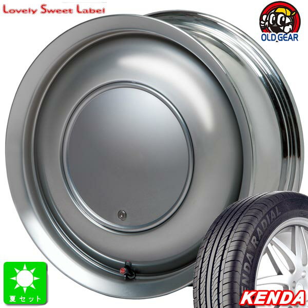 165/55R14ケンダ KENDA KR23A新品 サマータイヤ ホイール4本セットハートボイス ラブリースイートレーベル アナム14インチ 5.0J 4H100スパークメタル組込み済 バランス調整済 taiya