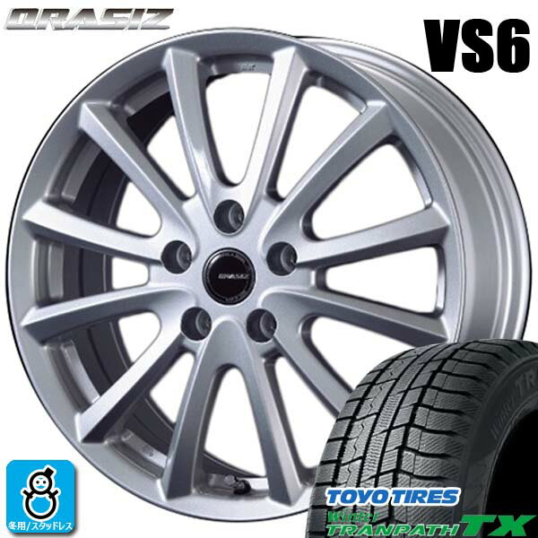 20232024ǯ215/70R16 100Qȡ衼 󥿡ȥѥ TXTOYO WINTER TRANPATH TX åɥ쥹 ۥ4ܥåKITѥ 쥤 VS616 6.5J 5H114.3Сȹߺ ХĴ