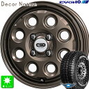165/65R14 83S XL RWLモンスタタイヤ RTハイブリッド ホワイトレター新品 サマータイヤ ホイール4本セットAME デコル ネイチャー Decor Nature 14インチ 4.5J 4H100マットダークブロンズ組込み済 バランス調整済 taiya