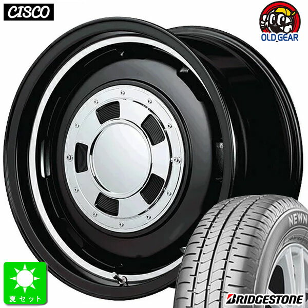 限定特価 155/65R14 75Hブリヂストン ニューノ BRIDGESTONE NEWNO新品 サマータイヤ ホイール4本セットMID ガルシア シスコ14インチ 4.5J 4H100セミグロスブラックリムヴァーレイポリッシュ組込み済 バランス調整済 taiya