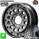 LT215/70R16 100/97Qヨコハマ ジオランダー X-AT G016新品 サマータイヤ ホイール4本セットナイトロパワー H12 ショットガン16インチ 5.5J 5H139.7バレルブラック組込み済 バランス調整済 taiya