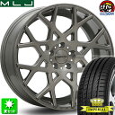 235/35R19 インペリアル エコスポーツ2 新品サマータイヤ ホイール 4本セット MLJ ハイペリオン CVZ チタンブラッシュ 19インチ 5H114.3 組込み済 バランス調整済 taiya