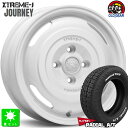 165/65R14マッドスター ラジアル A/TMUDSTAR RADIAL A/T ホワイトレター新品 サマータイヤ ホイール4本セットMLJ XTREME-J JOURNEY ジャーニー14インチ 4.5J 4H100グロスホワイト組込み済 バランス調整済 taiya