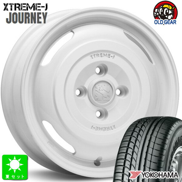 165/55R14C 95/93Nヨコハマ パラダ PARADA PA03新品 サマータイヤ ホイール4本セットMLJ XTREME-J JOURNEY ジャーニー14インチ 4.5J 4H100グロスホワイト組込み済 バランス調整済 taiya