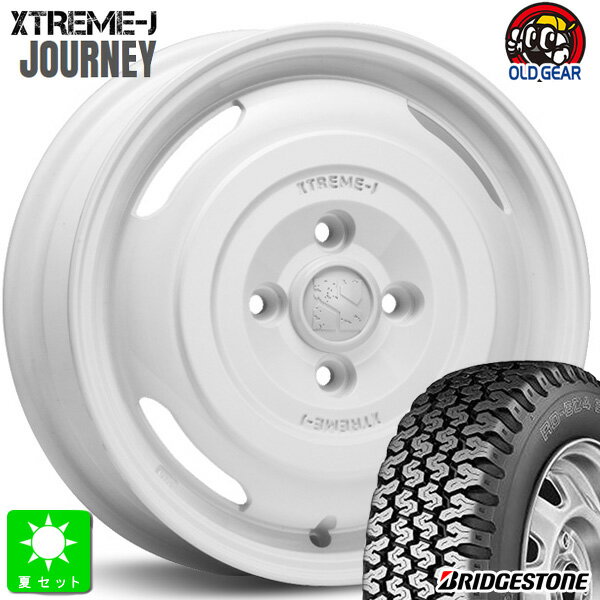 145/80R12 80/78(145R12 6PR)֥¥ȥ BRIDGESTONE RD-604V ޡ ۥ4ܥåMLJ XTRME-J JOURNEY 㡼ˡ12 4H100ۥ磻ȹߺ ХĴ taiya