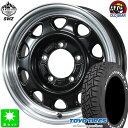 185/85R16トーヨー オープンカントリー R/TTOYO OPEN COUNTRY R/Tホワイトレター新品 サマータイヤ ホイール4本セットトピー ランドフット SWZ16インチ 5.5J 5H139.7グロスブラックリムポリッシュ taiya