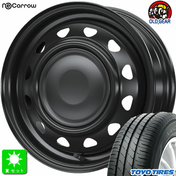 数量限定特価 155/65R14トーヨー TOYO ナノエナジー3新品 サマータイヤ ホイール4本セットウェッズ Weds ネオキャロ14インチ 4.5J 4H100セミマットブラック組込み済 バランス調整済 taiya